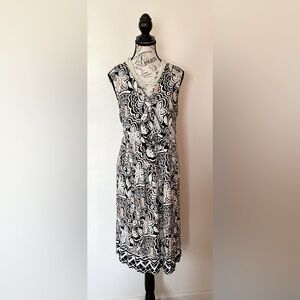 Pretty ST.‎ JOHN'S BAY Lightweight Summer Dress 1X Classic Colors